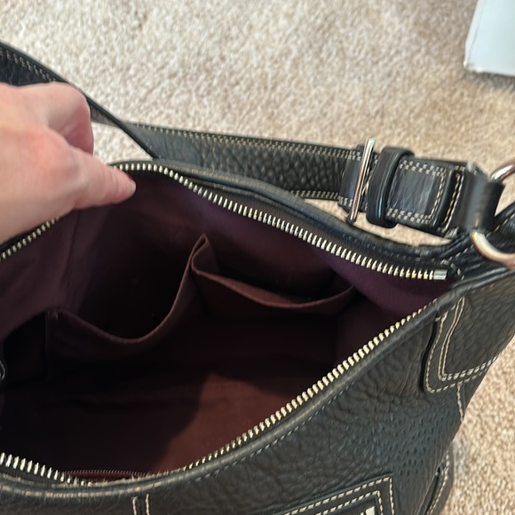 Black Pebbled Coach Purse - Picture 6 of 9